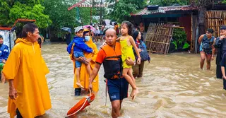 ফিলিপিন্সে ঘূর্ণিঝড়ের কবলে বাস্তুচ্যুত আড়াই হাজারের বেশি বাসিন্দা
